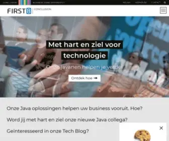 First8.nl(First8 Java Consultancy) Screenshot