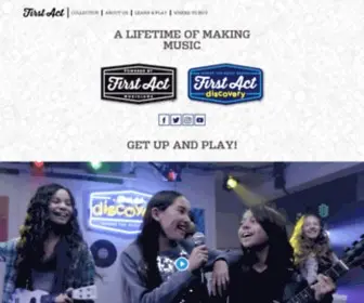 Firstact.com(First Act) Screenshot