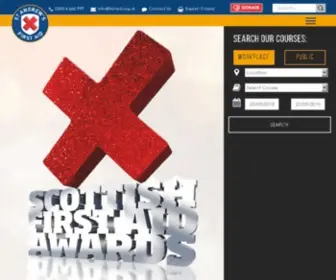 Firstaid.org.uk(St Andrew's First Aid) Screenshot