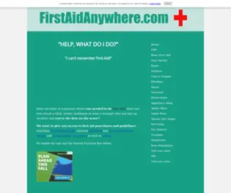 Firstaidanywhere.com(First Aid) Screenshot