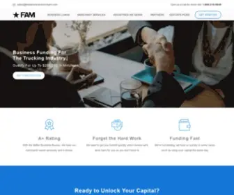 Firstamericanmerchant.com(First American Merchant Funding) Screenshot
