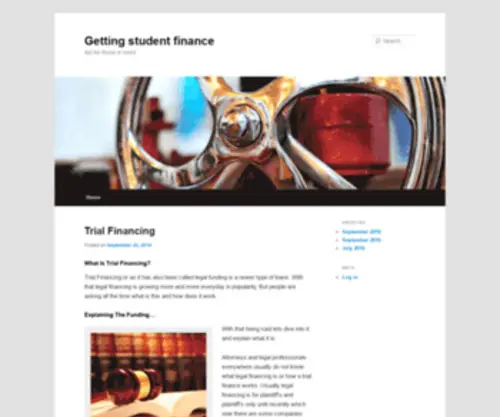 Firstarstudentfinance.com(Getting student finance) Screenshot