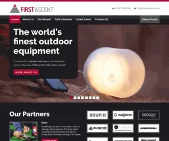 Firstascent.co.uk(First Ascent) Screenshot