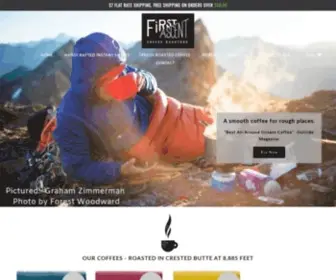 Firstascentcoffee.com(FIRST ASCENT) Screenshot
