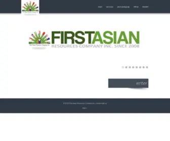 Firstasiangroup.com(Asian Food & pharmaceutical exports) Screenshot