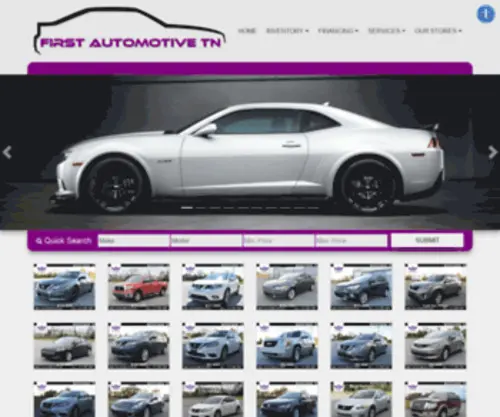 Firstautomotivetn.net(Used cars murfreesboro tn) Screenshot