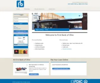 Firstbankofohio.com(First Bank of Ohio) Screenshot