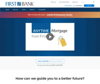 Firstbankrichmond.com(First Bank Richmond) Screenshot