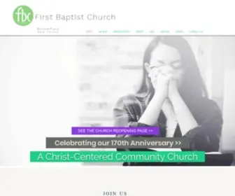 Firstbaptistbloomfield.org(First Baptist Church of Bloomfield New Jersey NJ) Screenshot