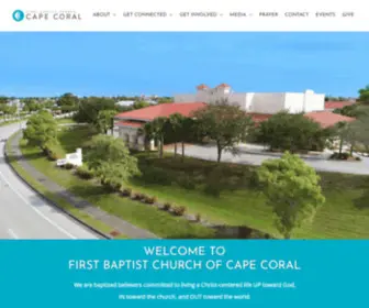 Firstbaptistcapecoral.com(First Baptist Church Cape Coral) Screenshot