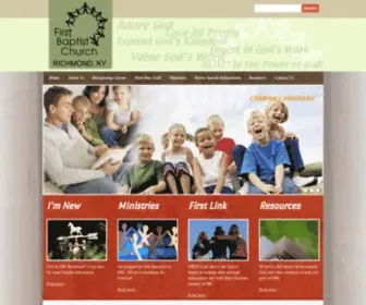 Firstbaptistnet.com(First Baptist Church) Screenshot