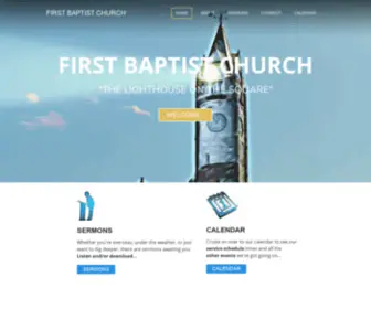 Firstbaptistwatertown.church(FIRST BAPTIST CHURCH) Screenshot