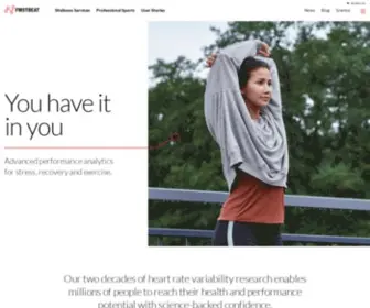 Firstbeat.fi(Advanced performance analytics for stress) Screenshot