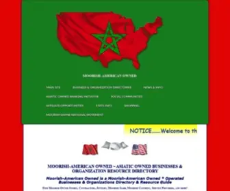 Firstblackamerica.com(Moorish-American Owned (Formerly First Black America)) Screenshot