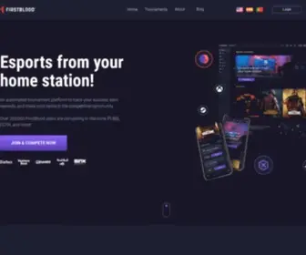 Firstblood.io(Competitive esports & Online Gaming Tournaments) Screenshot