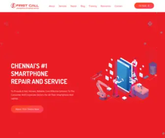 Firstcall.co.in(Mobile service center in Chennai) Screenshot