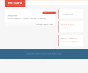 Firstcampus.de(Firstcampus) Screenshot