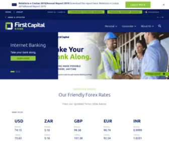 Firstcapitalbank.co.mz(First Capital Bank) Screenshot