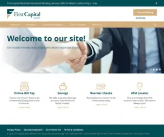 Firstcapitalbanktn.com(›) Screenshot