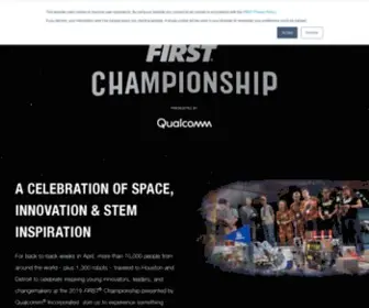 Firstchampionship.org(FIRST Championship) Screenshot
