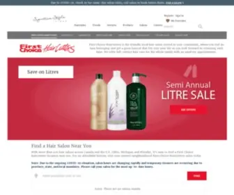 Firstchoice.com(First Choice Haircutters) Screenshot