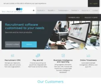 Firstchoice.org.uk(Recruitment Software) Screenshot