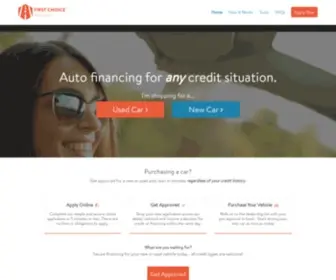 Firstchoiceautoloan.com(Bad Credit Auto Loans Online) Screenshot