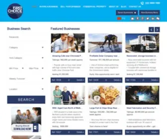 Firstchoicebb.com.au(First Choice Business Brokers Melbourne Victoria) Screenshot