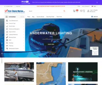 Firstchoicemarine.com(First Choice Marine) Screenshot