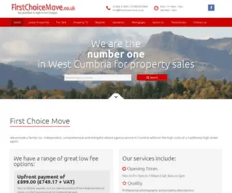 Firstchoicemove.co.uk(First Choice Move) Screenshot