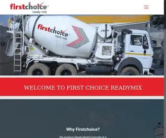 Firstchoicereadymix.in(FirstChoice Ready Mix Pvt Ltd) Screenshot