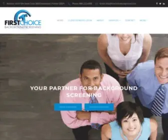 Firstchoiceresearch.com(Web hosting) Screenshot