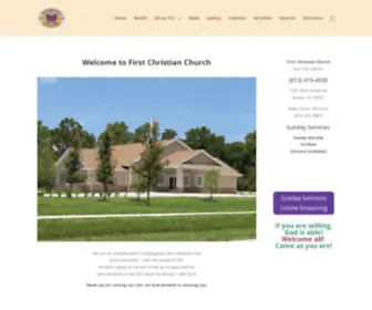 Firstchristiansuncitycenter.com(First Christian Church) Screenshot