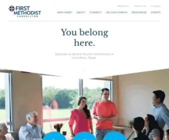 Firstchurch.net(First Methodist Carrollton) Screenshot