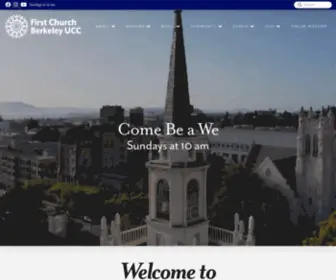Firstchurchberkeley.org(First Church Berkeley UCC) Screenshot