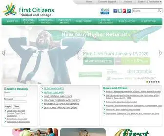 Firstcitizenstt.com(Paint a Brighter Future) Screenshot