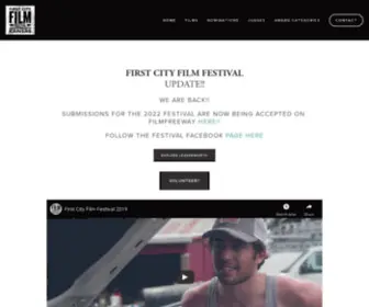 Firstcityfilmfest.com(FIRST CITY FILM FESTIVAL) Screenshot