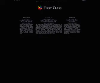 Firstclass.sk(FIRST CLASS HOLDING) Screenshot