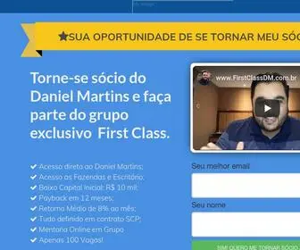 Firstclassdm.com.br(Product Launch Flat) Screenshot