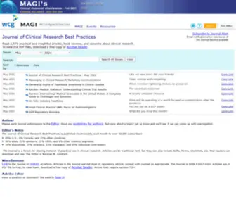 Firstclinical.com(WCG Clinical Services) Screenshot