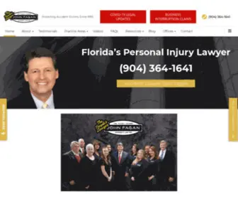 Firstcoastaccidentlawyers.com(Personal Injury Lawyer) Screenshot