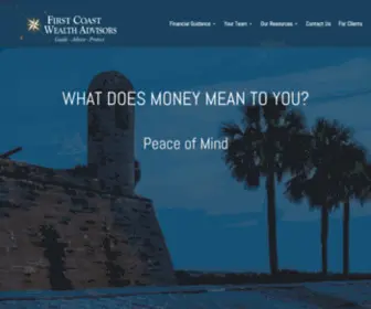 Firstcoastadvisors.com(First Coast Wealth Advisors) Screenshot