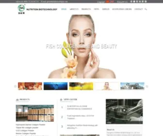 Firstcollagen.com(China Collagen Powder Suppliers) Screenshot