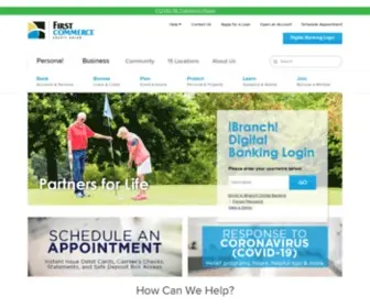 Firstcommercecu.org(First Commerce Credit Union) Screenshot
