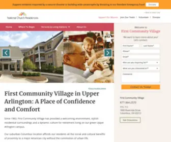 Firstcommunityvillage.org(Independent Living in Columbus) Screenshot