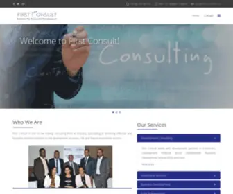 Firstconsultet.com(Creating change that lasts) Screenshot