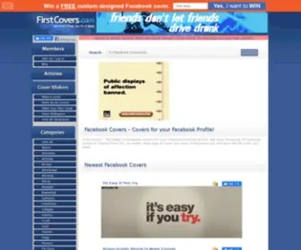 Firstcovers.com(Facebook Covers) Screenshot