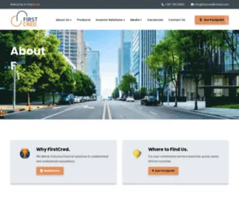 Firstcredlimited.com(FirstCred) Screenshot
