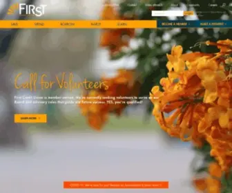 Firstcu.net(First Credit Union) Screenshot