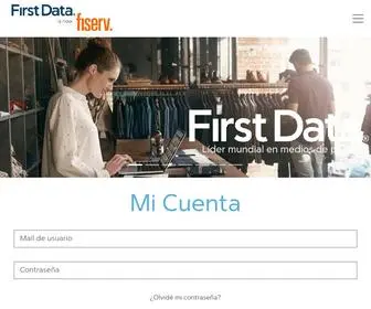 Firstdata.com.ar(Fiserv Argentina) Screenshot